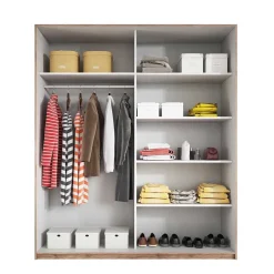 Kleiderschrank Schwebetüren Jannik