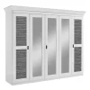 Kleiderschrank teilmassiv Tanydos