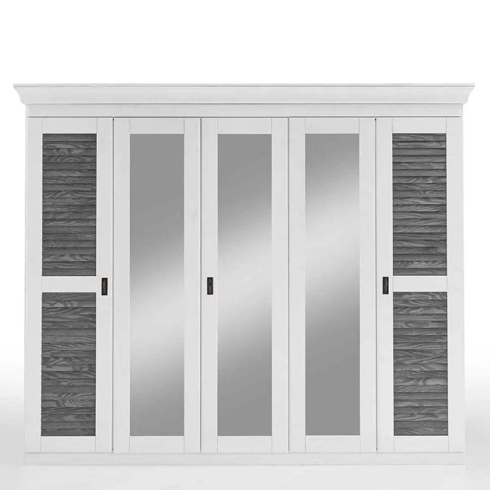 Kleiderschrank teilmassiv Tanydos