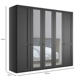 Kleiderschrank 5-türig Bien