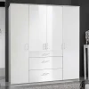 Kleiderschrank 4-türig Emritalo