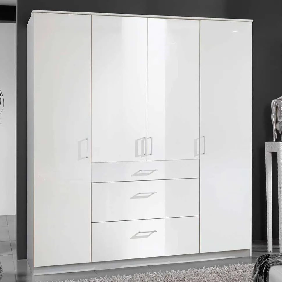 Kleiderschrank 4-türig Emritalo