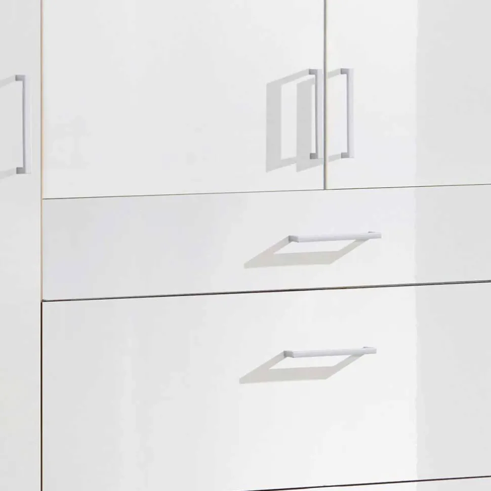 Kleiderschrank 4-türig Emritalo