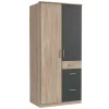 Kleiderschrank 2-türig Nurana