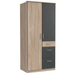 Kleiderschrank 2-türig Nurana
