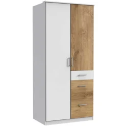Kleiderschrank zweifarbig Cerhard