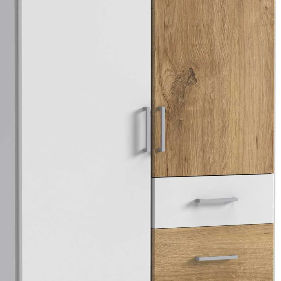 Kleiderschrank zweifarbig Cerhard