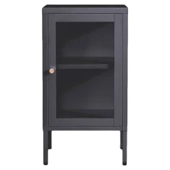 Kleine Metall Vitrine Olavia