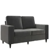 Kleines Sofa in Grau Rienas
