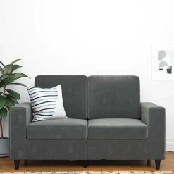 Kleines Sofa in Grau Rienas