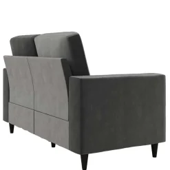 Kleines Sofa in Grau Rienas