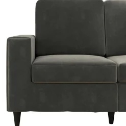 Kleines Sofa in Grau Rienas