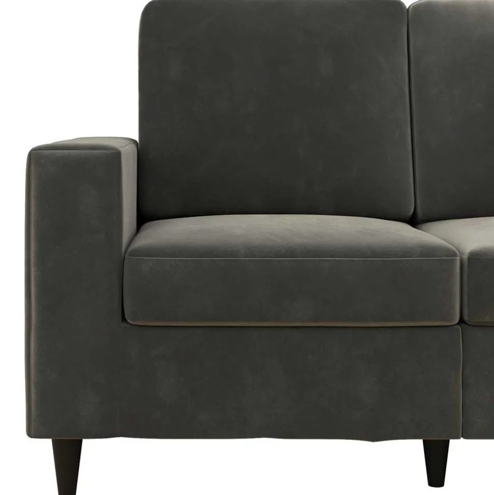 Kleines Sofa in Grau Rienas