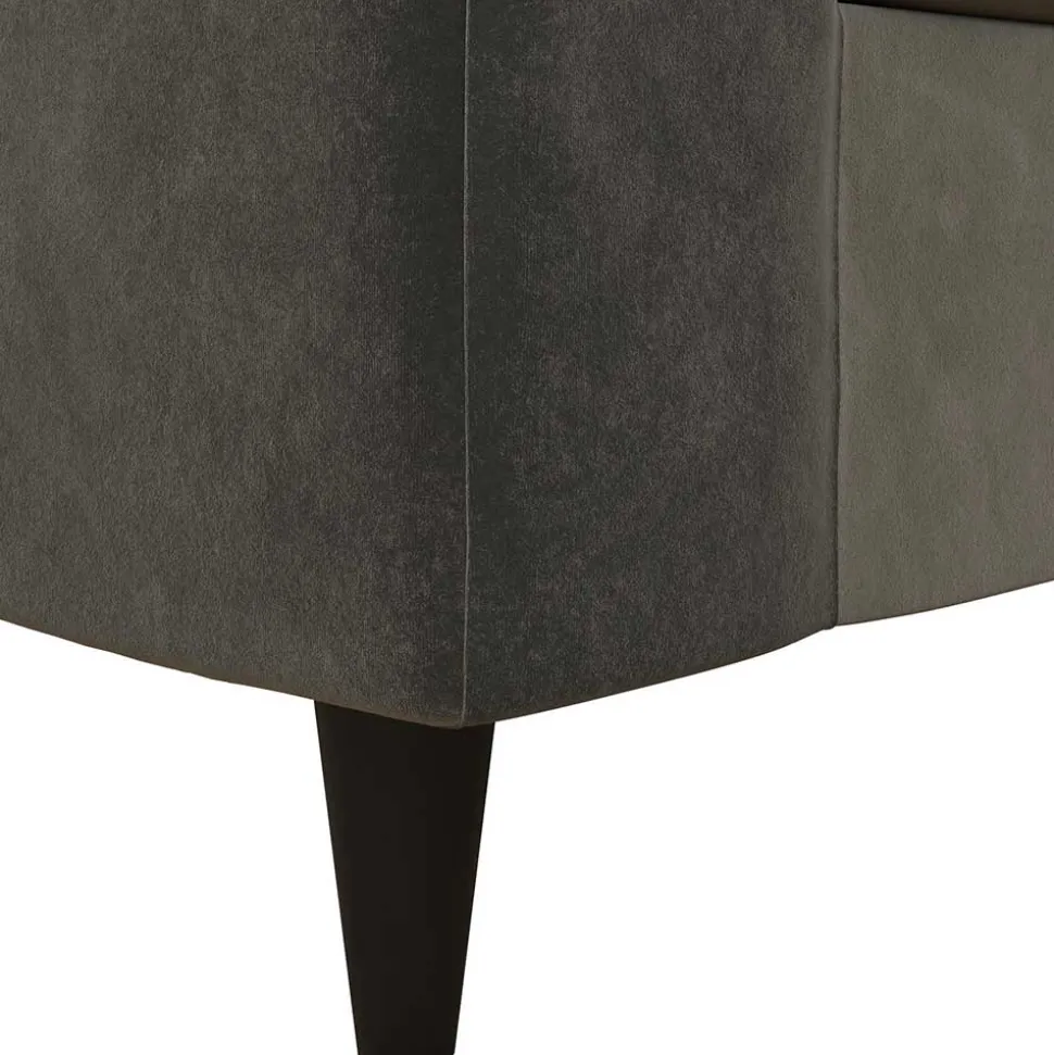 Kleines Sofa in Grau Rienas