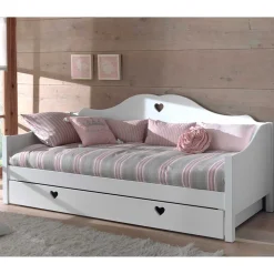 Kojenbett mit Herz Motiv Ciomore
