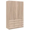 Kompakter Kleiderschrank Gehvonda