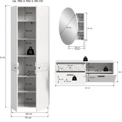 Komplett Garderobe Meteora