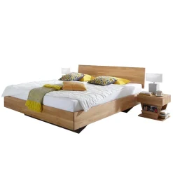 Kufen Holzbett mit Nachttischen Driven