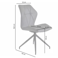 Kunstleder Stühle Betim