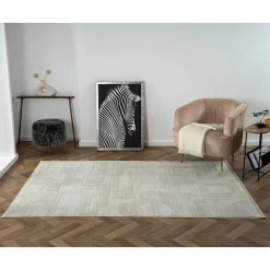 Kurzflor Teppich Ostora