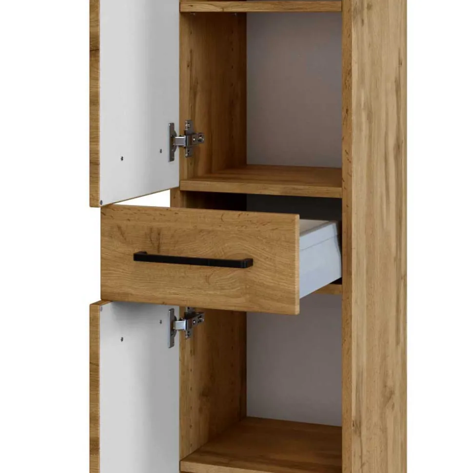 Landhaus Badhochschrank Longos
