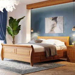 Landhaus Bett 140x200 cm Rovert