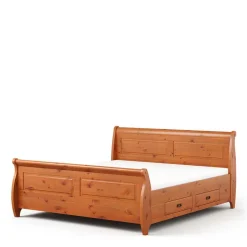 Landhaus Bett 140x200 cm Rovert