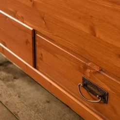 Landhaus Bett 140x200 cm Rovert