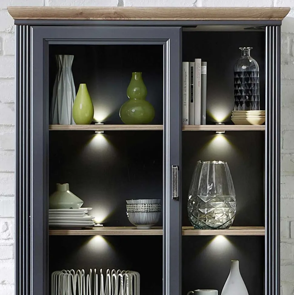 Landhaus Design Wohnwand Valgura