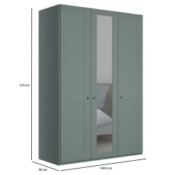 Landhaus Kleiderschrank Forjan