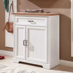 Landhaus Schuhschrank Lecara