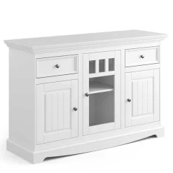 Landhaus Sideboard mit Glastür Vomano