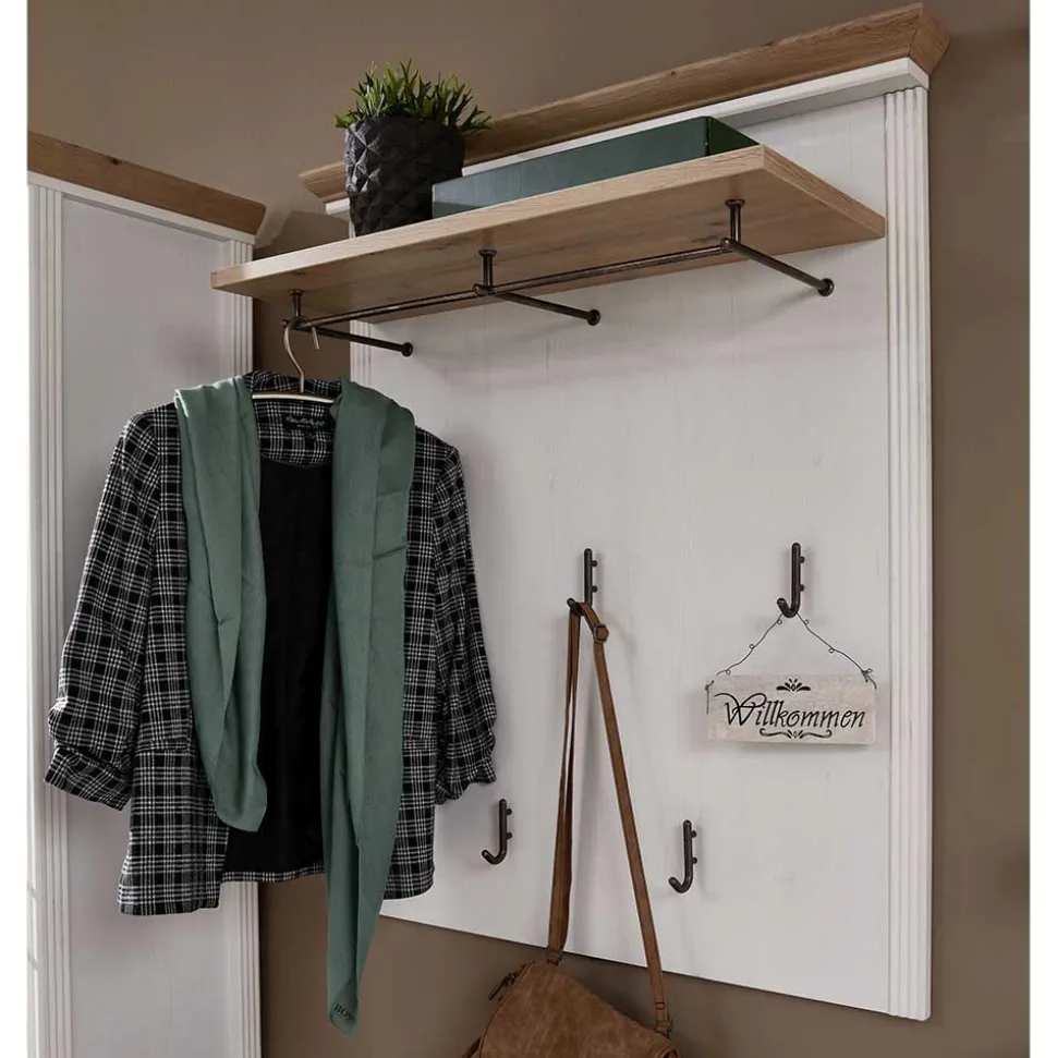 Landhaus Wandgarderobe Lecara