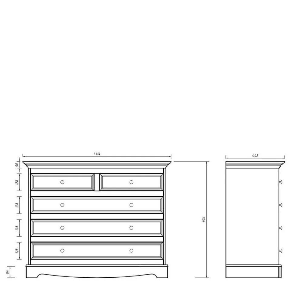 Landhaus Wäschekommode Vomano