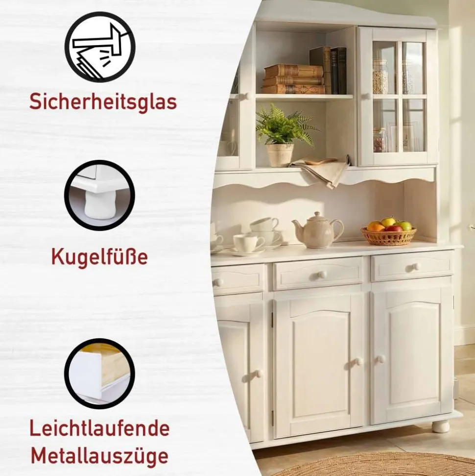 Landhaus-Buffetschrank Valuta