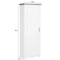 Landhausstil Dielenschrank Froveva