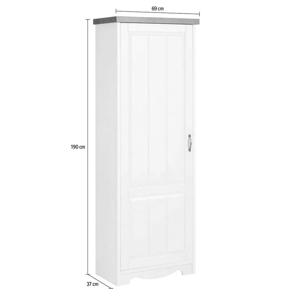 Landhausstil Dielenschrank Froveva