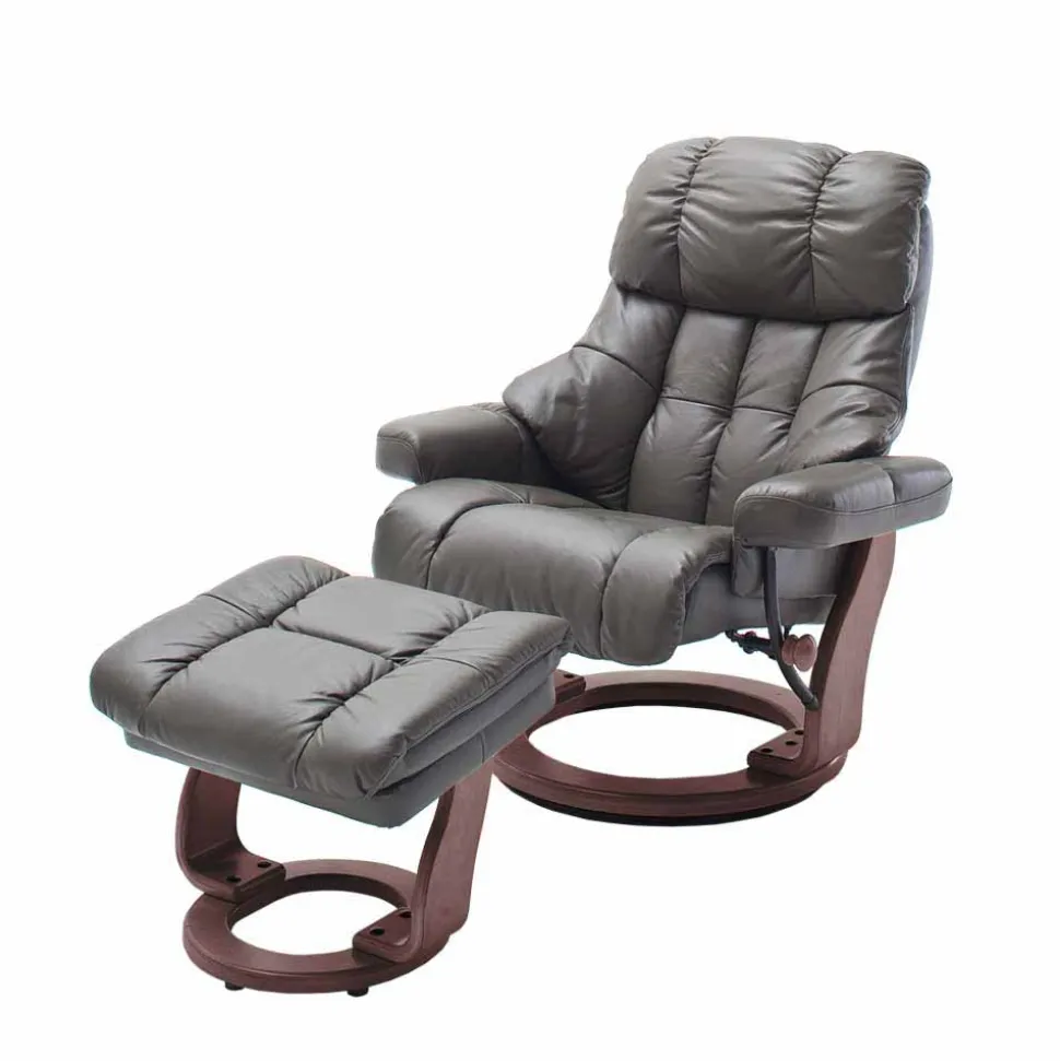 Leder Relaxsessel Cartesna