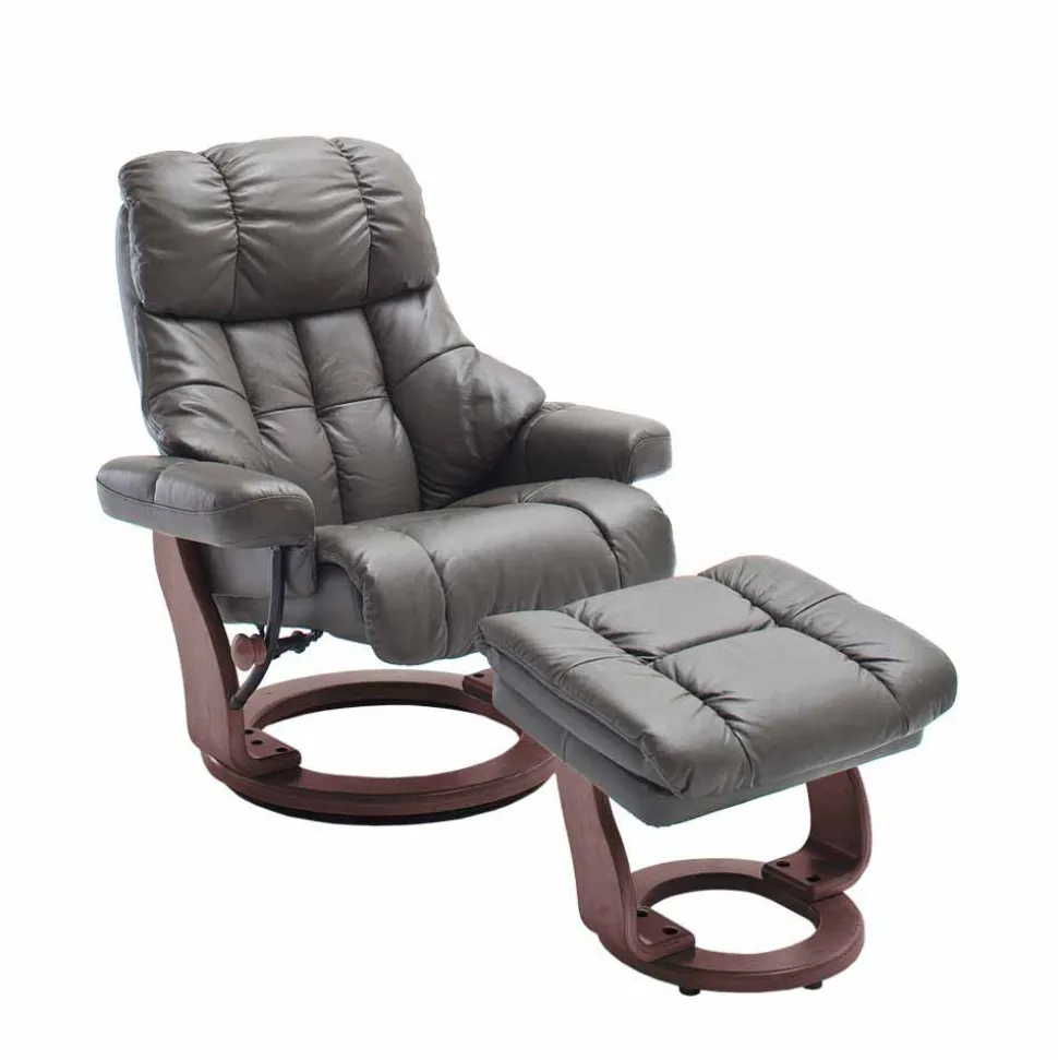 Leder Relaxsessel Cartesna
