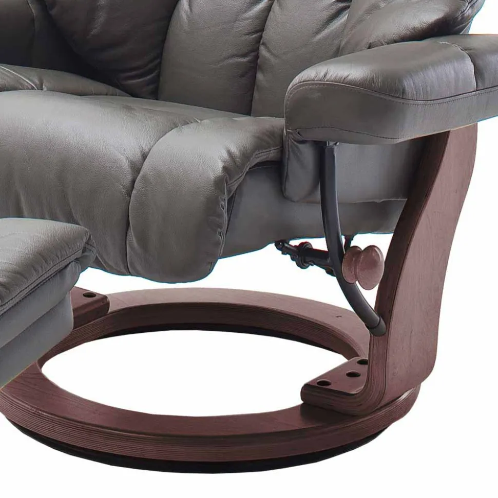 Leder Relaxsessel Cartesna