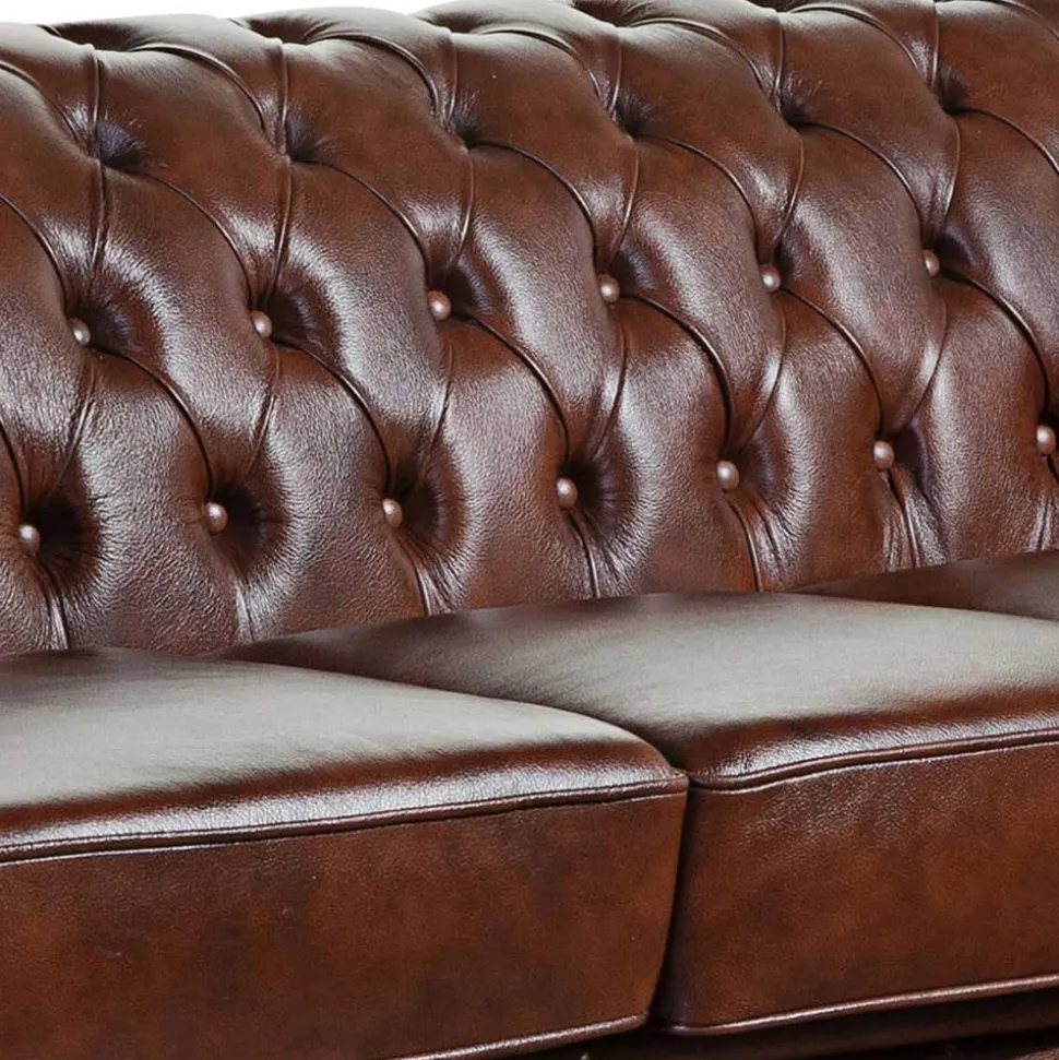 Leder Sofa Wengton