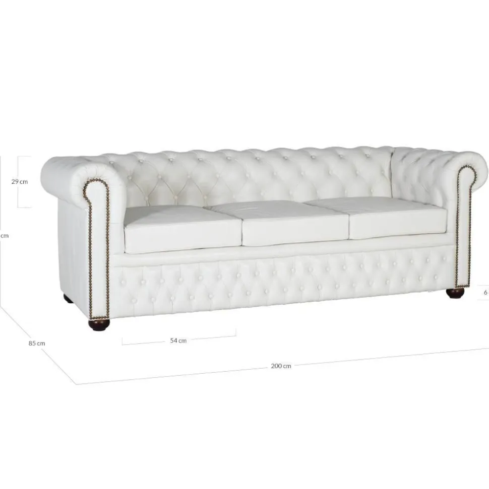 Ledersofa Puerto