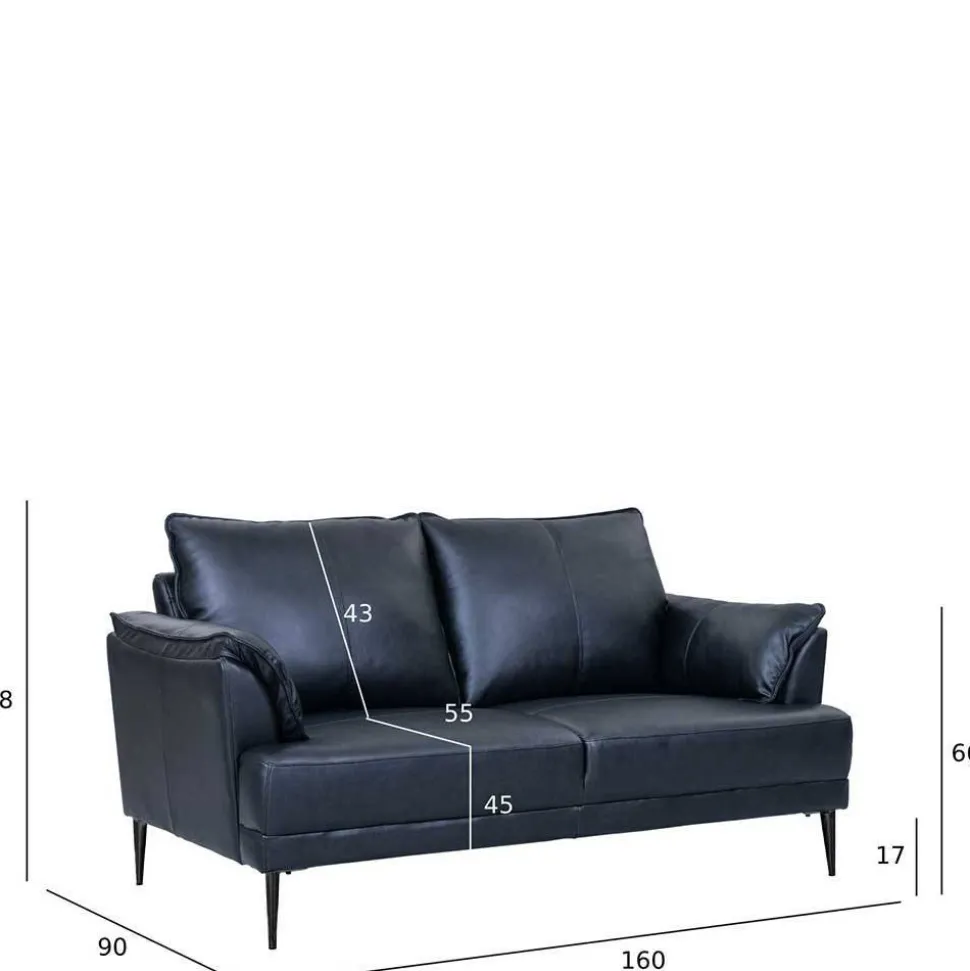 Ledersofa Yanatada