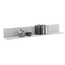 Lichtgraues Wand Regal Barat