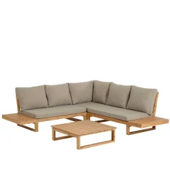 Lounge Ecksofa mit Tisch Vanaea