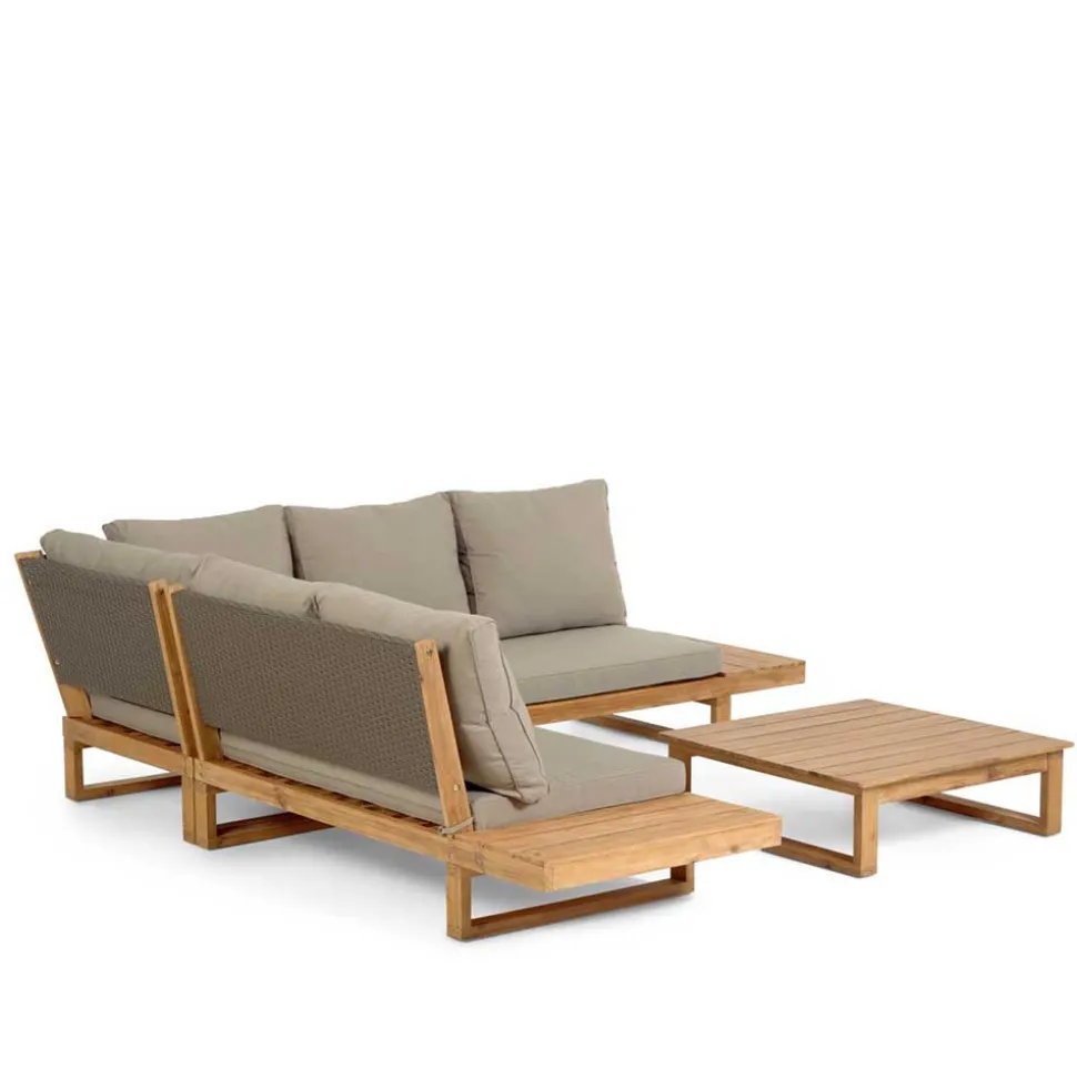 Lounge Ecksofa mit Tisch Vanaea
