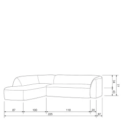 Lounge Ecksofa Prenzla