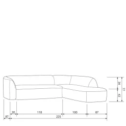 Lounge Ecksofa Prenzla