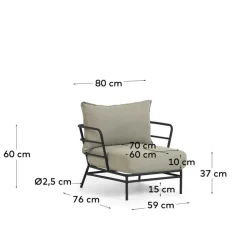 Lounge Sessel Casca