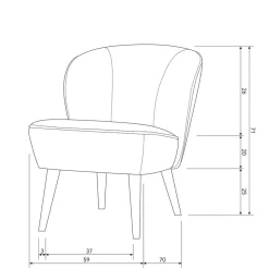 Lounge Sessel Harras